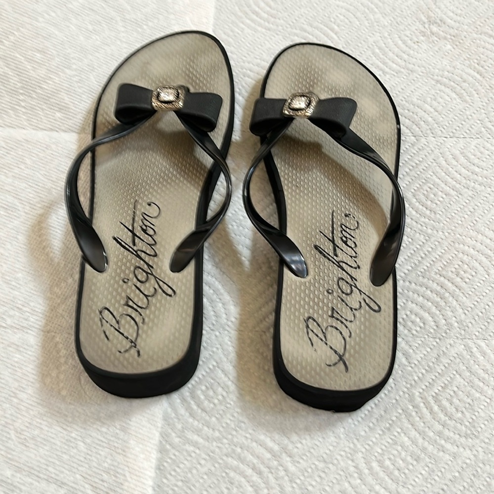 Brighton Flip Flops Accent Bow front